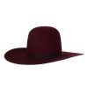 Felt Cowboy Hats * | Rodeo King 7X Merlot 4 1/2In. Brim