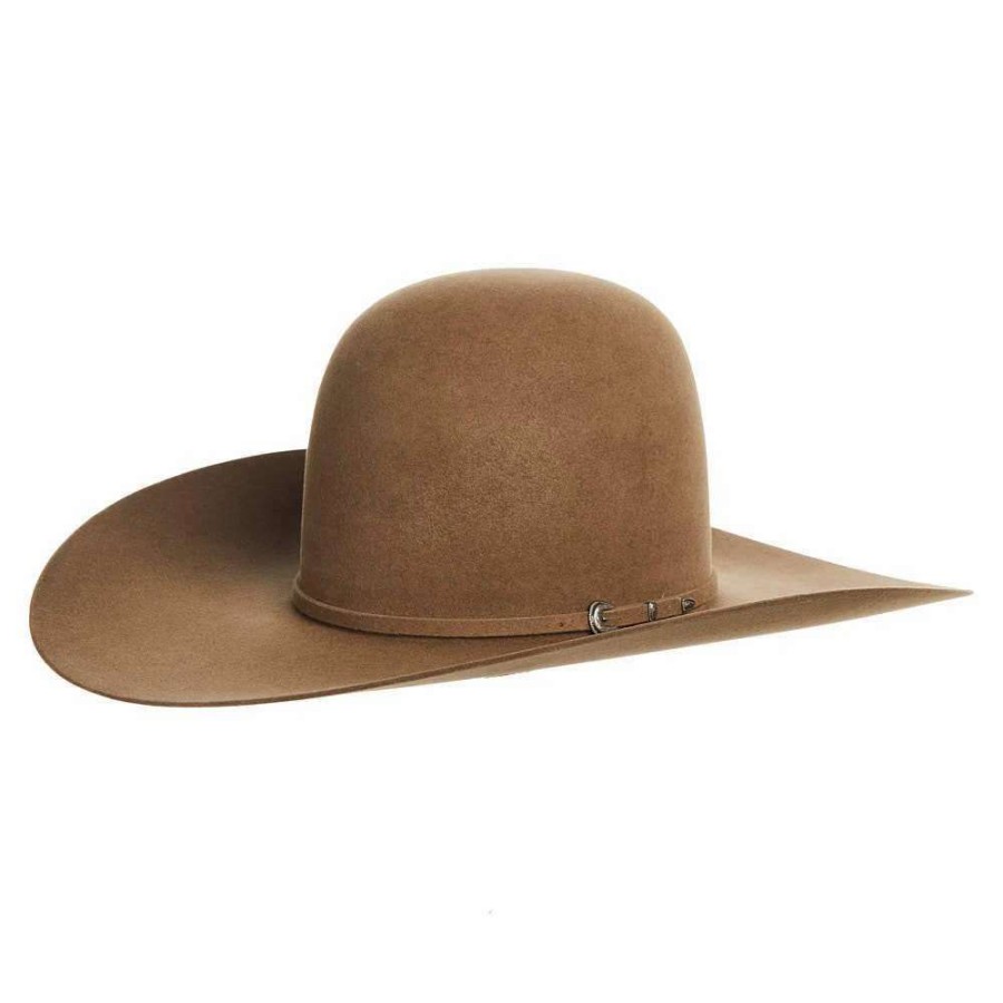 Felt Cowboy Hats * | Rodeo King 7X Pecan 5In. Brim Open Crown Felt Cowboy Hat