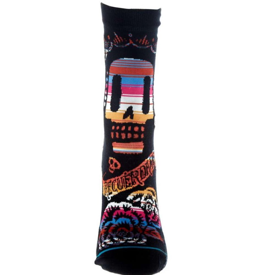 Boots * | Stance Kids Black Remember Me Crew Socks