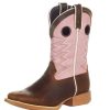 Boots * | Durango Boots Youth Rebel Pro Chestnut Bubblegum Boot