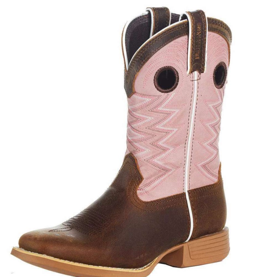 Boots * | Durango Boots Youth Rebel Pro Chestnut Bubblegum Boot