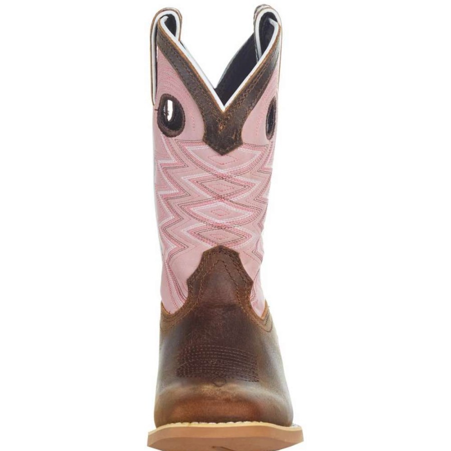 Boots * | Durango Boots Youth Rebel Pro Chestnut Bubblegum Boot