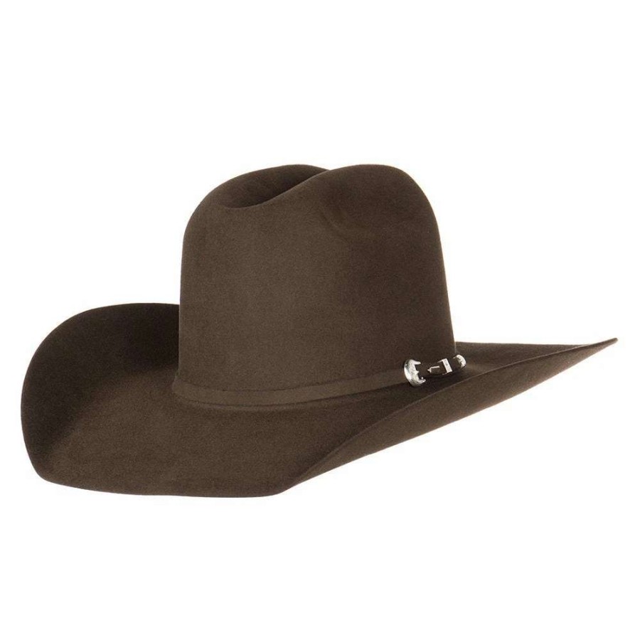 Felt Cowboy Hats * | Resistol 6X Midnight 4 1/4In. Brim Sage Open Crown