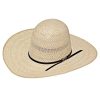 Straw Cowboy Hats * | Mf Western Products Nrs 20X Two Tone With Single Row Vent 4 1/4 Inch Brim Open Crown Straw Cowboy Hat