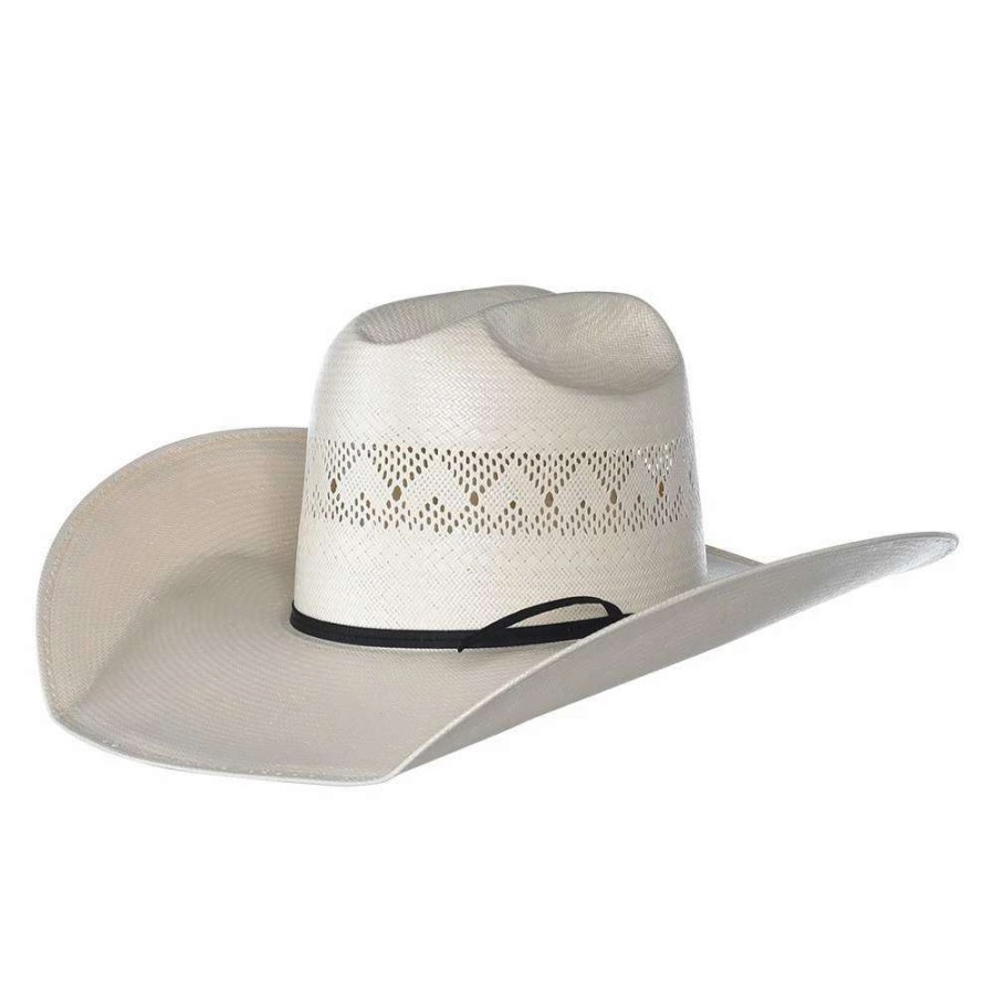 Straw Cowboy Hats * | Rodeo King Ivory High Point Shantung 4 1/2In. Brim Open Crown Straw Hat