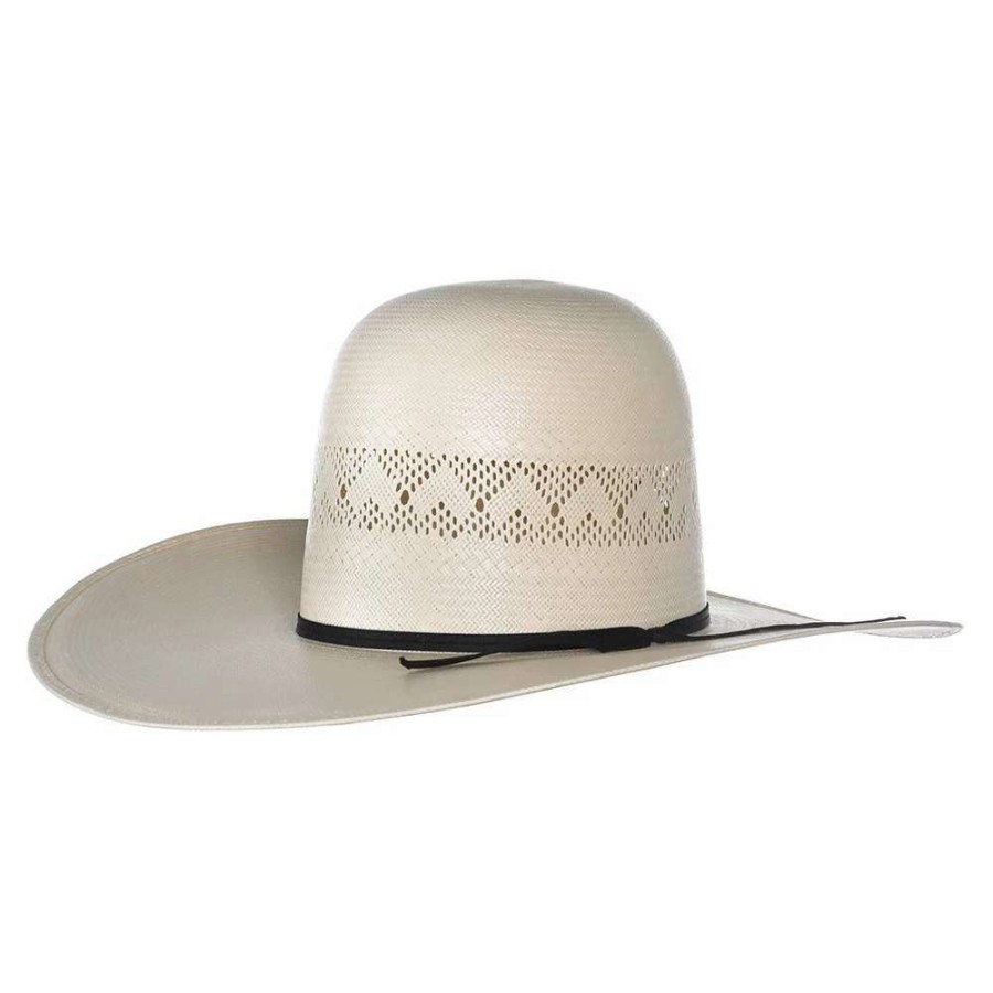 Straw Cowboy Hats * | Rodeo King Ivory High Point Shantung 4 1/2In. Brim Open Crown Straw Hat