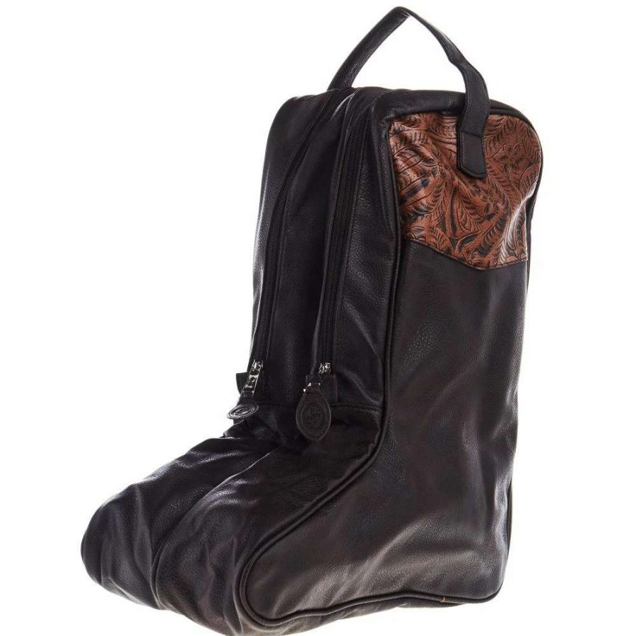 Boots * | Mf Western Products Justin Brown Boot Bag