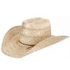 Straw Cowboy Hats * | American Hats Sisal Vented Open Crown 4-1/4In. Brim Straw Cowboy Hat