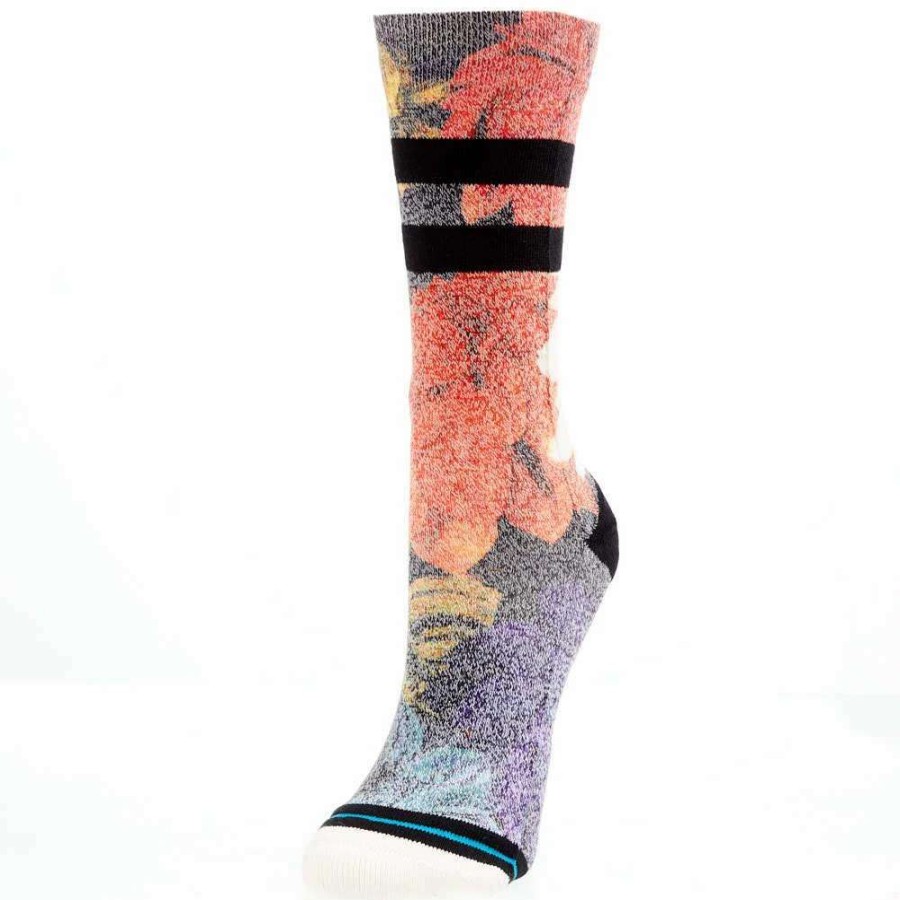 Boots * | Stance Unisex Off White Mirth Crew Socks