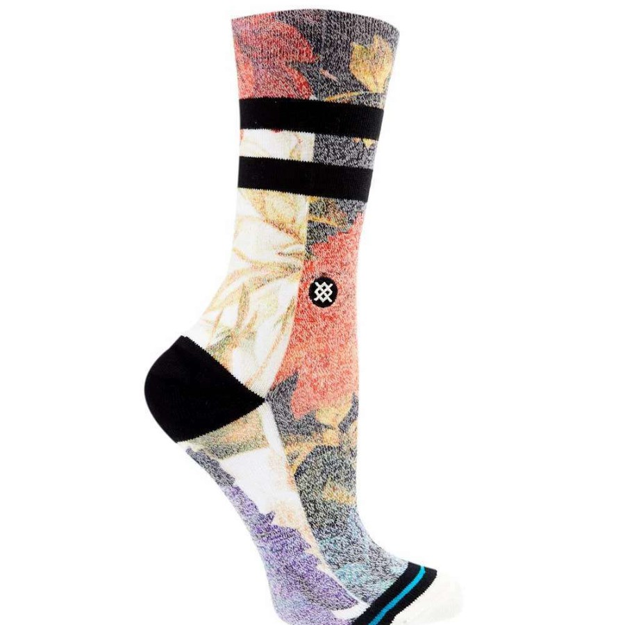 Boots * | Stance Unisex Off White Mirth Crew Socks