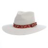 Kids' Cowboy Hats * | Mf Western Products M&F Girls Pinch Front Silver Belly Fashion Hat 3 1/2` Brim