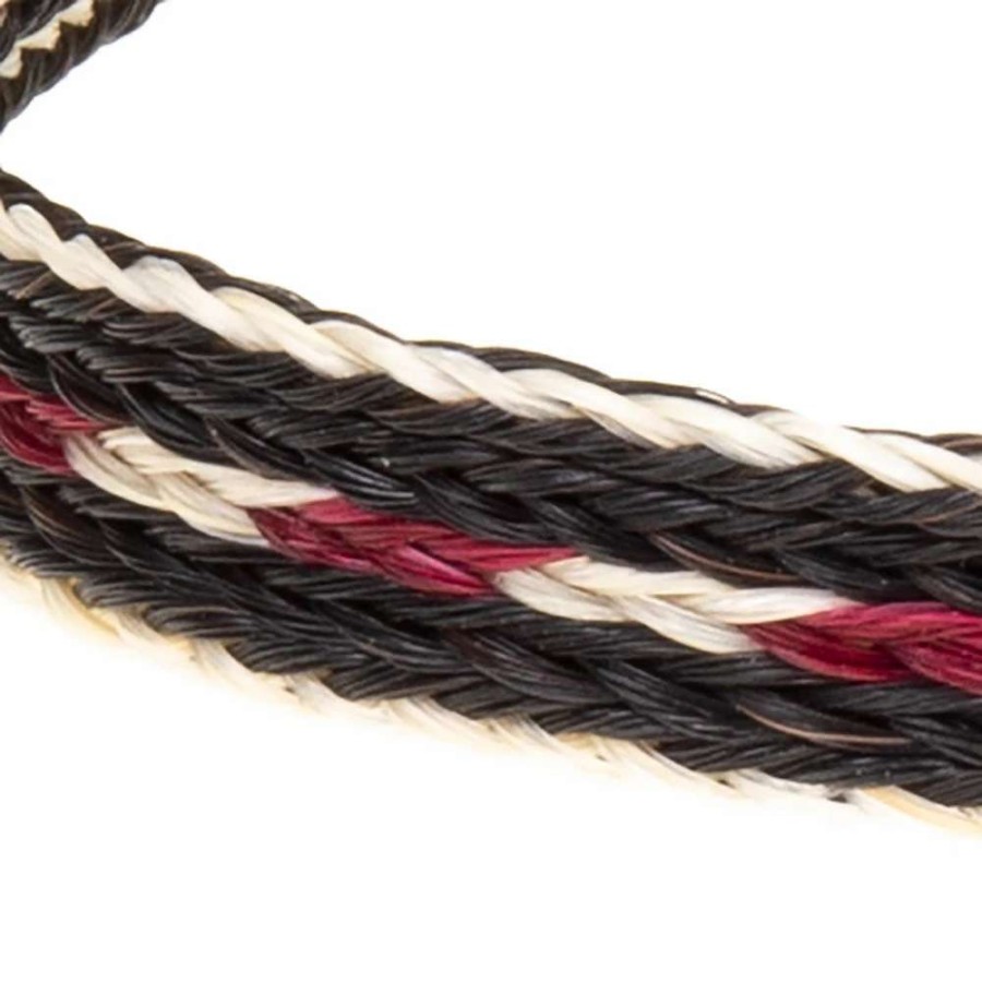 Hat Care & Accessories * | Austin Accent, Inc. Austin Accent Inc. 5 Strand 2 Tassel Red/White Hat Band