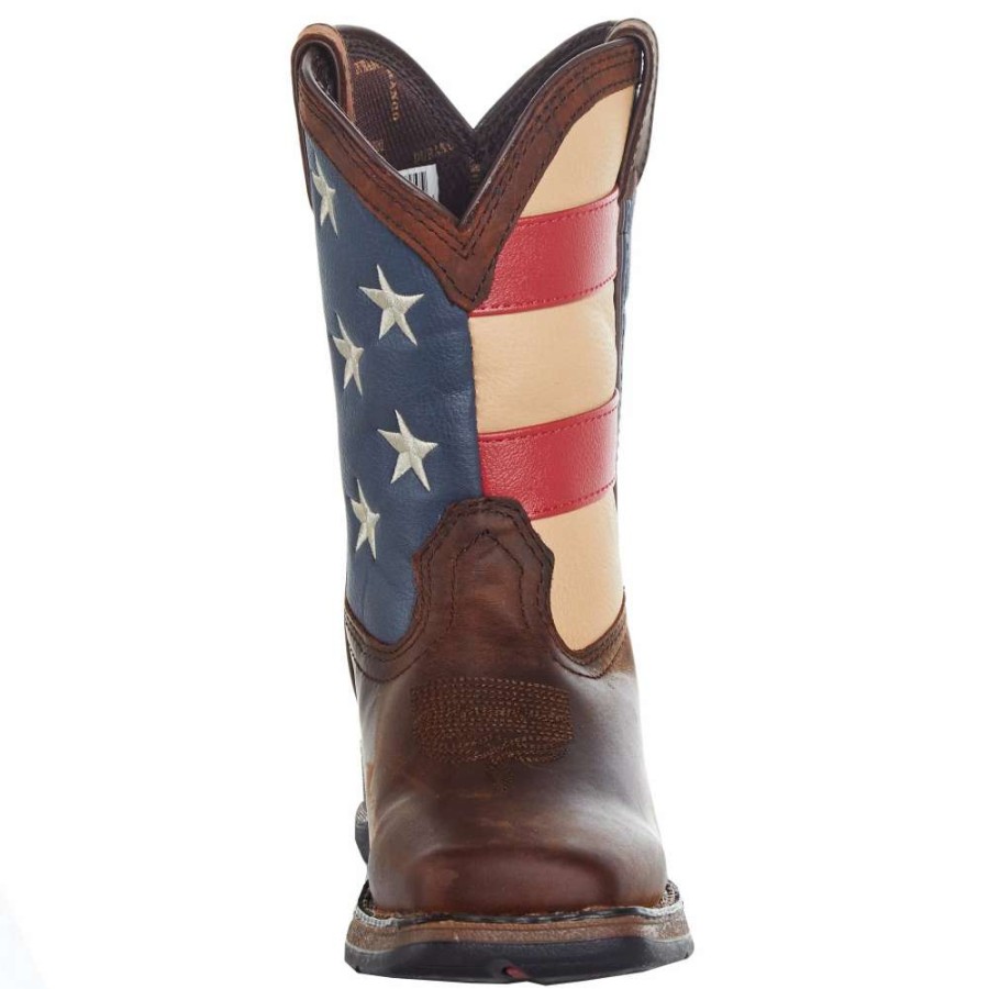 Boots * | Durango Boots Kids Lil Rebel American Flag Boots