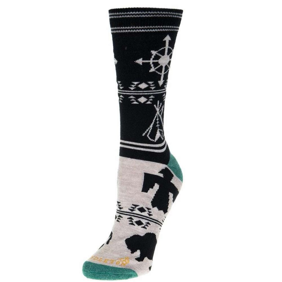 Boots * | Pendleton Woolen Mills Black Navigator Camp Sock