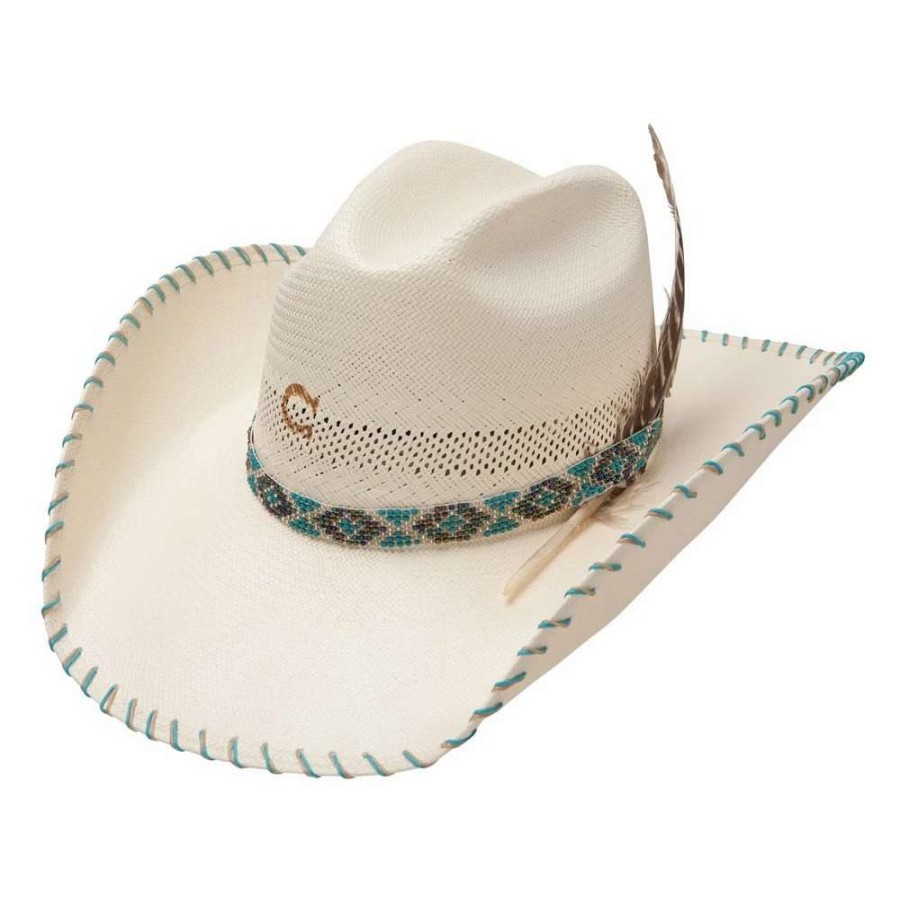 Straw Cowboy Hats * | Youth Charlie 1 Horse Apache Jr 4In. Brim Fashion Hat