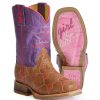 Boots * | Tin Haul Kid'S Lotta Heart With Cowgirl Heart Sole Boot