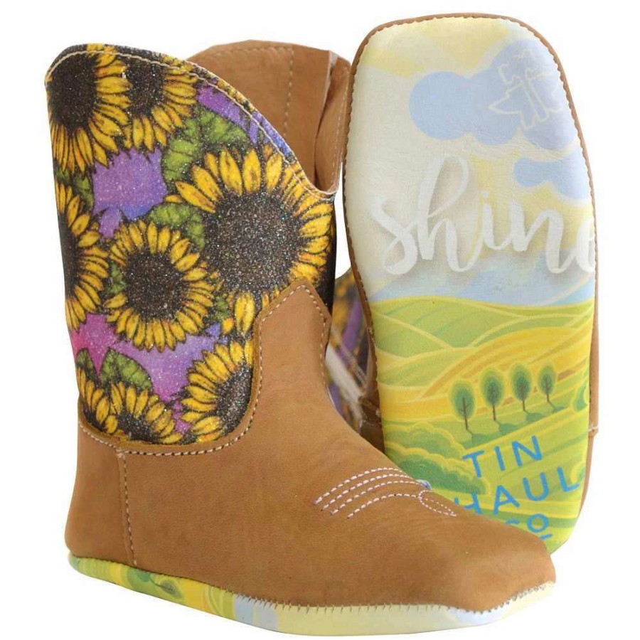 Boots * | Tin Haul Footwear Infant Hello Sunshine Cowgirl Boot