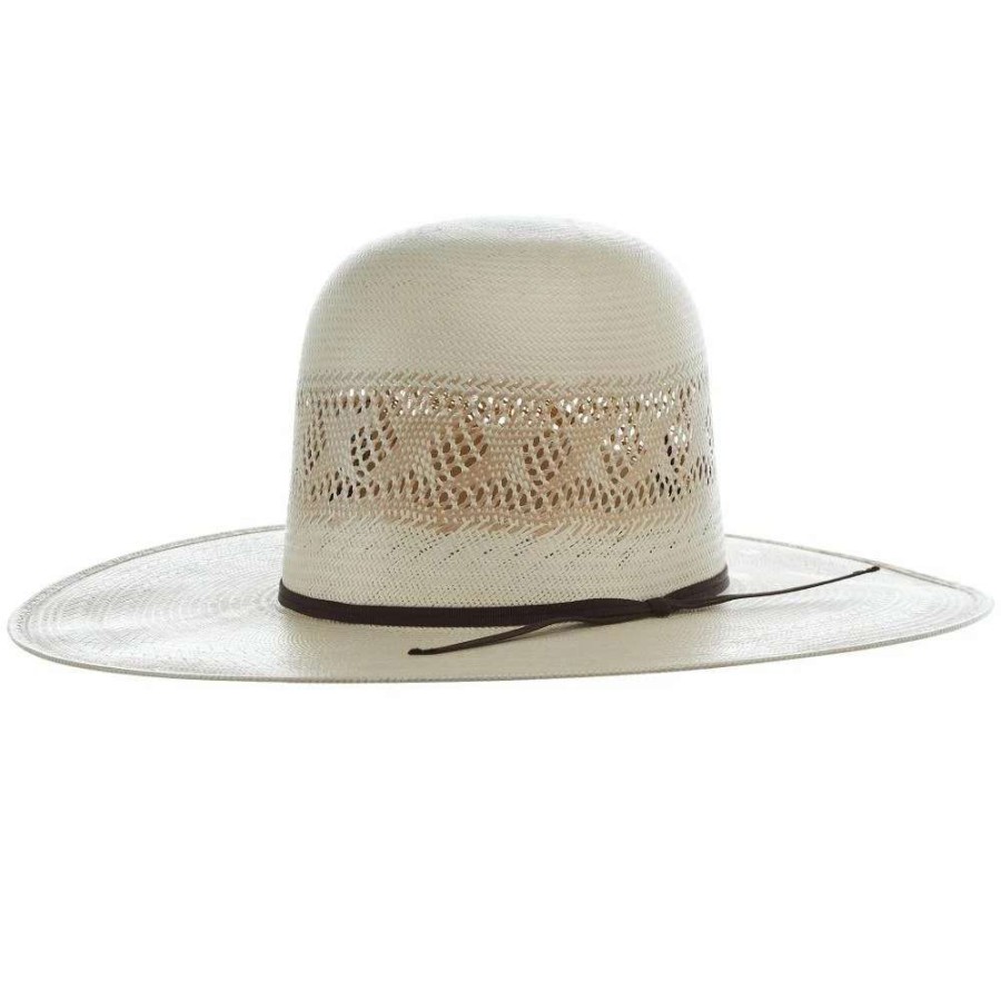 Straw Cowboy Hats * | Rodeo King All Around Diamond Vent Open Crown 4 1/4In. Brim Cowboy Hat