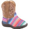 Boots * | Roper Infant Cowbabies Glitter Serape Bootie