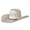 Straw Cowboy Hats * | Rodeo King Ivory The Wind Shantung 4 1/2In. Brim Open Crown Straw Cowboy Hat