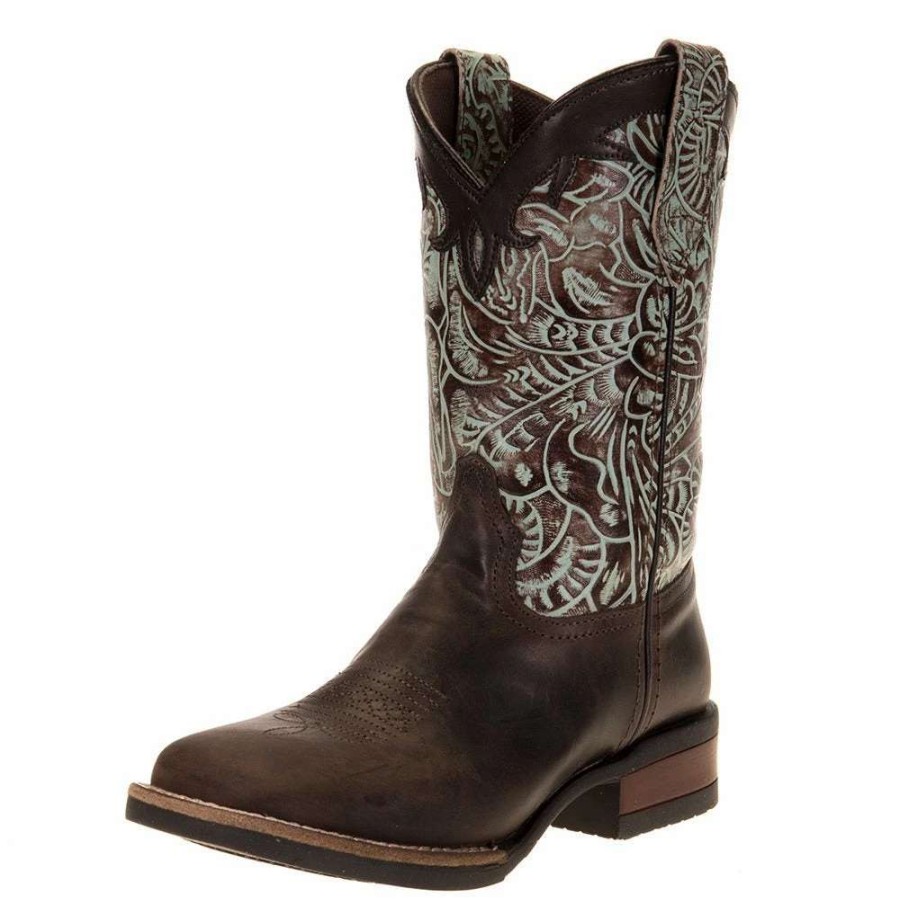 Boots * | Roper Footwear Kids Monterey Swirls 9In. Shaft Cowboy Boots