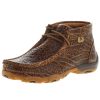 Boots * | Twisted X Kids Golden Elephant Print Chukka Driving Moc