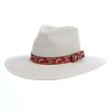 Kids' Cowboy Hats * | Mf Western Products M&F Girls Pinch Front Silver Belly Fashion Hat 3 1/2` Brim