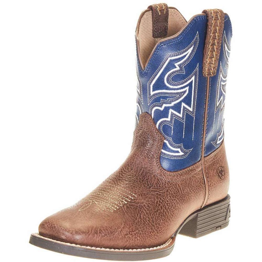 Boots * | Ariat Childrens Blue Sorting Pen Cowboy Boot