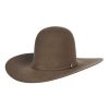 Felt Cowboy Hats * | American Hats 500X Pecan 4 /4In. Brim Open Crown Felt Cowboy Hat