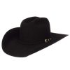 Felt Cowboy Hats * | Rodeo King Rodeo King 30X Black Hat 4 1/4In. Brim