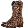 Boots * | Roper Toddler Riley Leopard Snip Toe Boot