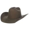 Felt Cowboy Hats * | Rodeo King 30X Tan Belly Self Band 4 1/2In. Brim Open Crown Felt Cowboy Hat