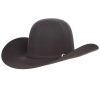 Felt Cowboy Hats * | American Hats Ahc 7X Steel 4 1/4In. Brim Round Oval Open Crown Cowboy Hat