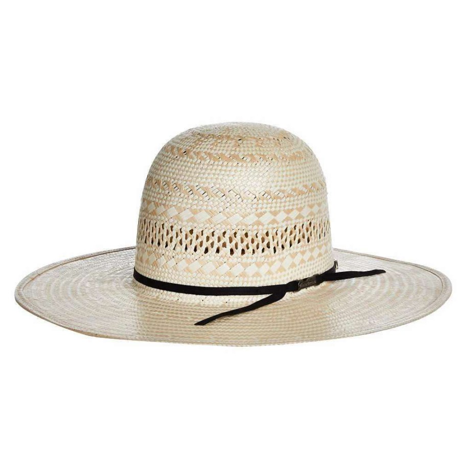 Straw Cowboy Hats * | American Hats Natural Poli Rope 4-1/2In. Brim Straw Cowboy Hat