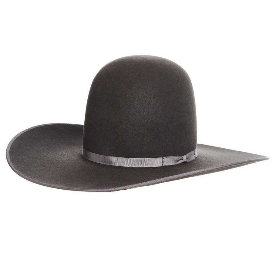 Felt Cowboy Hats * | Rodeo King 7X Slate/Slate Be 4 /2In Brim Open Crown Felt Cowboy Hat