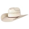 Straw Cowboy Hats * | American Hats Ivory 8400 4 1/4In. Brim Rancher Crease Straw Cowboy Hat