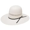 Straw Cowboy Hats * | Resistol 20X Cutbank 4 1/2In Brim Open Crown Straw Hat