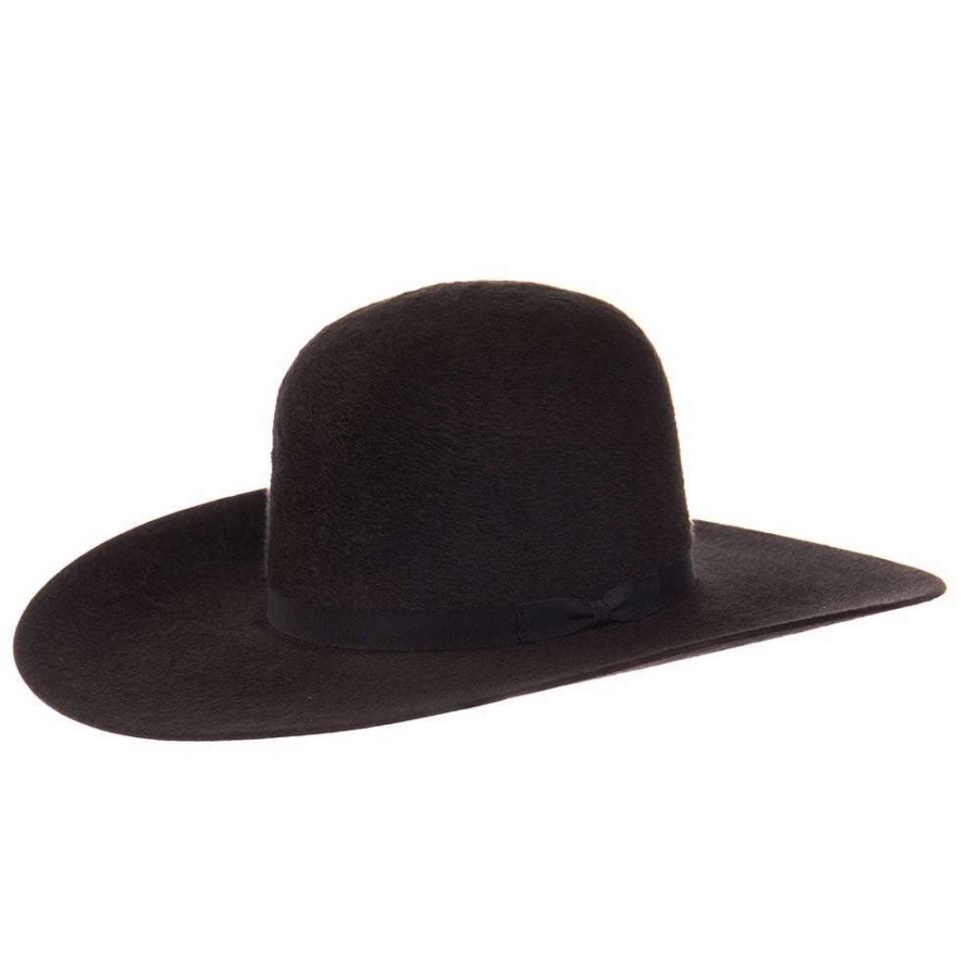 Felt Cowboy Hats * | Rodeo King 10X Charcoal Grizzly Hat 4 1/2In. Brim