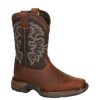 Boots * | Durango Boots Lil Duragno Kid Brown Square Toe Western Boot Dwbt050