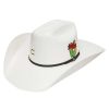 Kids' Cowboy Hats * | Charlie 1 Horse Youth Good Luck Patch 3 1/2` Brim