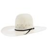 Straw Cowboy Hats * | Resistol Conley 5 Inch Brim Open Crown Straw Hat Natural