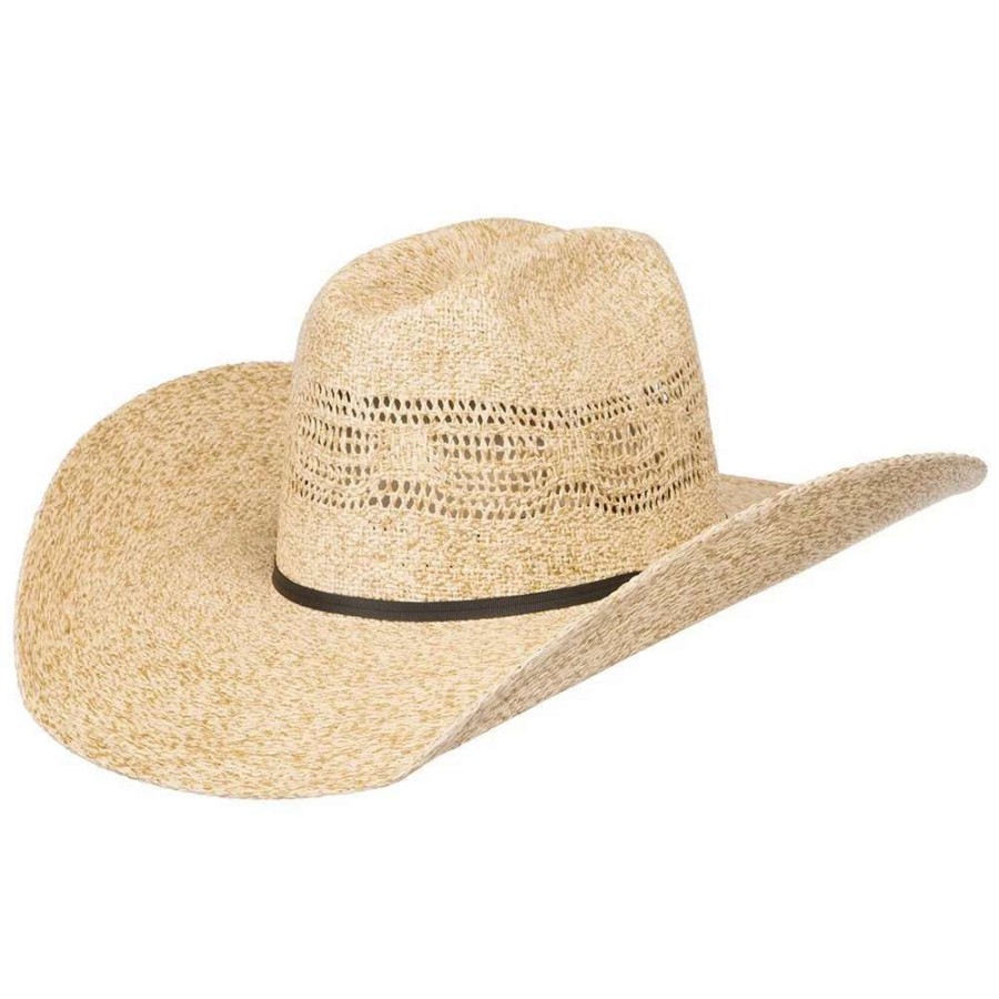 Straw Cowboy Hats * | Rodeo King Bangora Hd Burlap Open Crown 4 1/2In. Brim Cowboy Hat