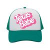 Hat Care & Accessories * | Tumbleweed Texstyles Teal Texas Babe Foam Cap