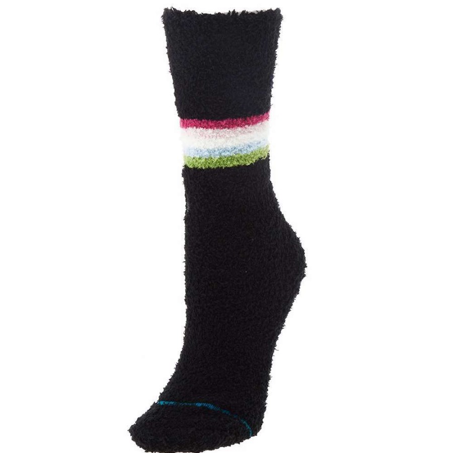 Boots * | Stance Mushy Crew Black Crew Socks