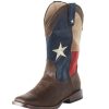 Boots * | Roper Youth Lone Star Square Toe Boot