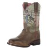 Boots * | Roper Footwear Kids Barrel Racer Square Toe Boot