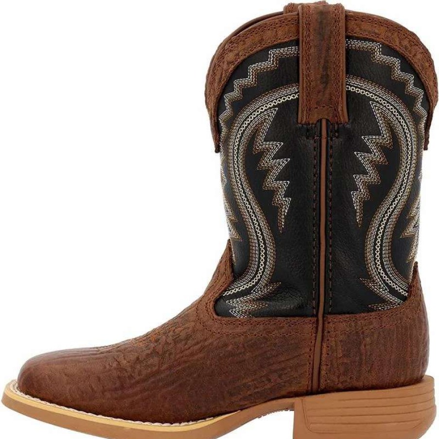 Boots * | Durango Boots Rebel Pro Kids Acorn And Black Onyx Square Toe Boot