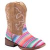 Boots * | Roper Toddler Glitter Serape Cowgirl Boot