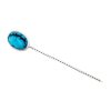 Hat Care & Accessories * | T5 Silver Toothpick With Small Turquoise Stone And Hat Accessory