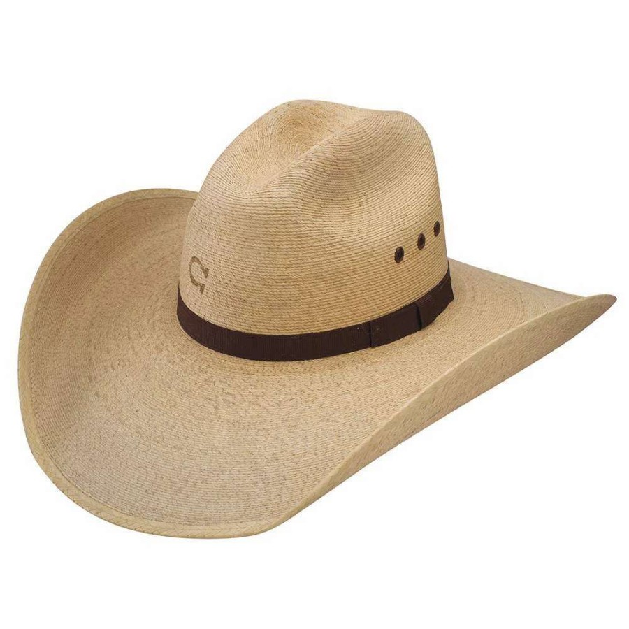 Straw Cowboy Hats * | Charlie 1 Horse Maverick 4 1/2In. Palm Leaf Hat